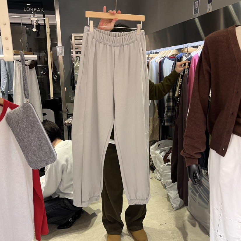 BANY ANCO韓國直郵女士新款人氣26春夏熱賣休閑褲不含腰包BANY ANCO休閑褲圖色1