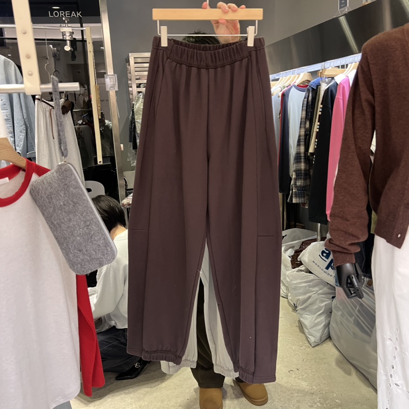 BANY ANCO韓國直郵女士新款人氣26春夏熱賣休閑褲不含腰包BANY ANCO休閑褲圖色2