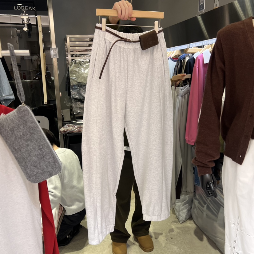 BANY ANCO韓國直郵女士新款人氣26春夏熱賣休閑褲不含腰包BANY ANCO休閑褲圖色3