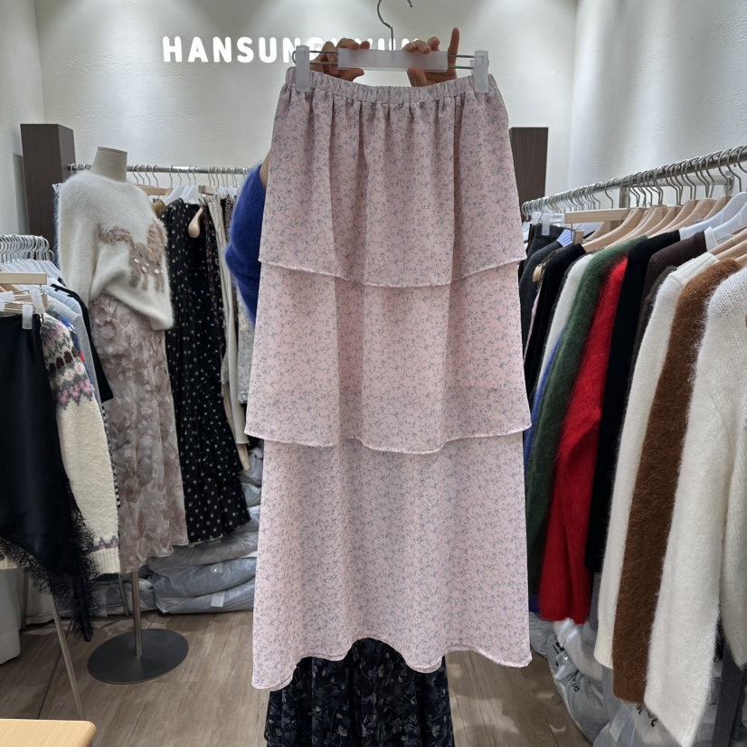 HANSUNGHYUN東大門實拍女裝新品休閑人氣時尚26春夏長裙春款HANSUNGHYUN長裙圖色1