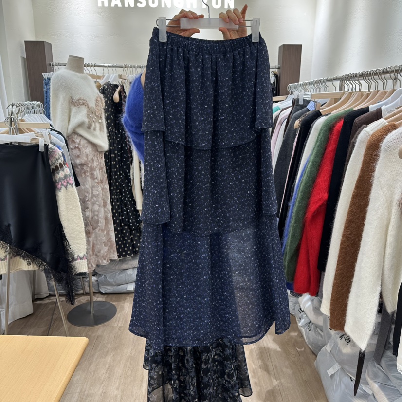 HANSUNGHYUN東大門實拍女裝新品休閑人氣時尚26春夏長裙春款HANSUNGHYUN長裙圖色2