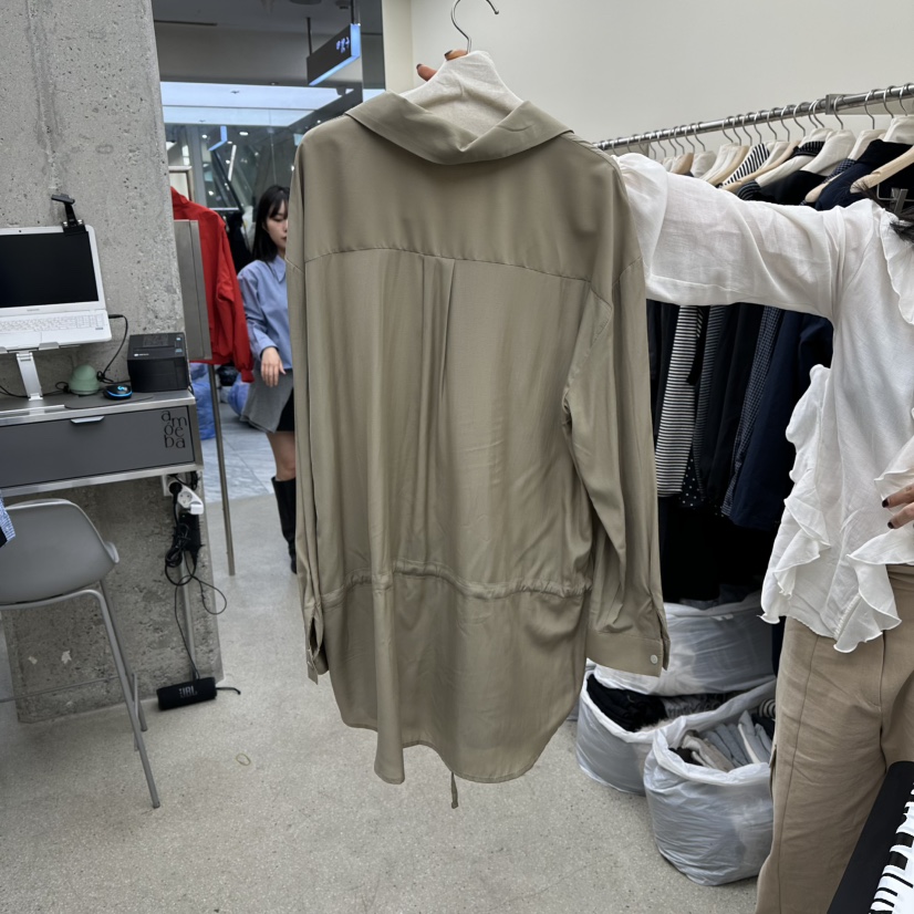 AMOEBA東大門直郵女裝新品26春夏真品熱賣襯衫蕾絲衫春款AMOEBA襯衫/蕾絲衫