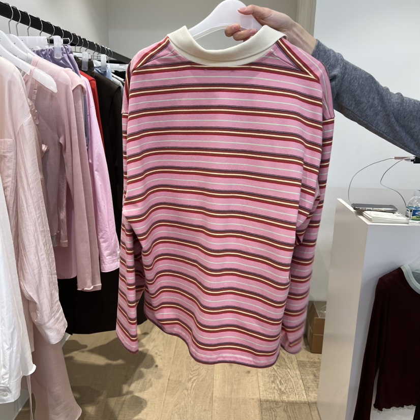 RUMIRU/AWEAR韓國代購女士新品人氣推薦熱賣職業長袖T恤awear/RUMIRU長袖T恤