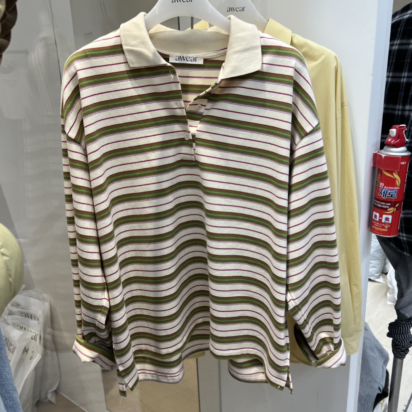 RUMIRU/AWEAR韓國代購女士新品人氣推薦熱賣職業長袖T恤awear/RUMIRU長袖T恤圖色2