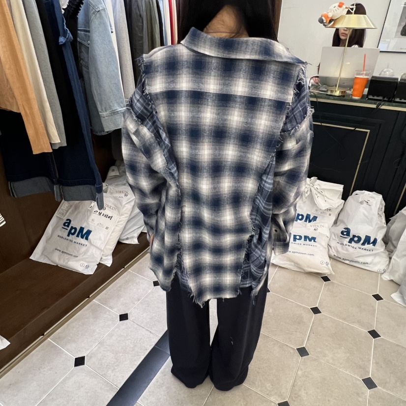 VIRKIN東大門直郵女士新品推薦時尚熱賣襯衫蕾絲衫不含內搭VIRKIN襯衫/蕾絲衫