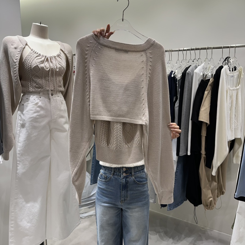 BAIE.38東大門實拍女士新款休閑推薦熱賣26春夏套裝春款BAIE.38套裝