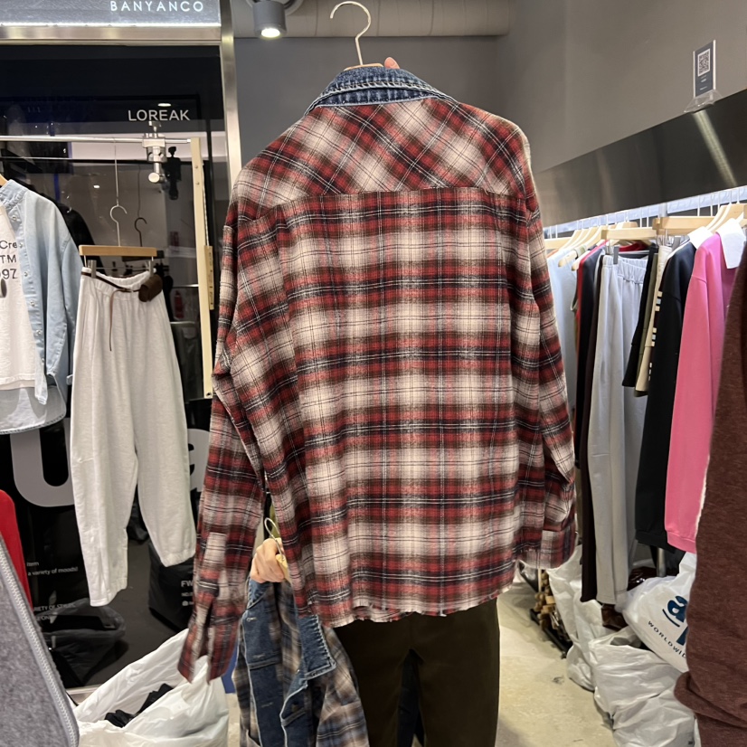 BANY ANCO東大門代購女裝新款熱賣26春夏休閑襯衫蕾絲衫BANY ANCO襯衫/蕾絲衫