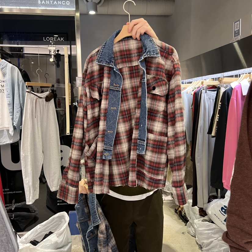 BANY ANCO東大門代購女裝新款熱賣26春夏休閑襯衫蕾絲衫BANY ANCO襯衫/蕾絲衫圖色2