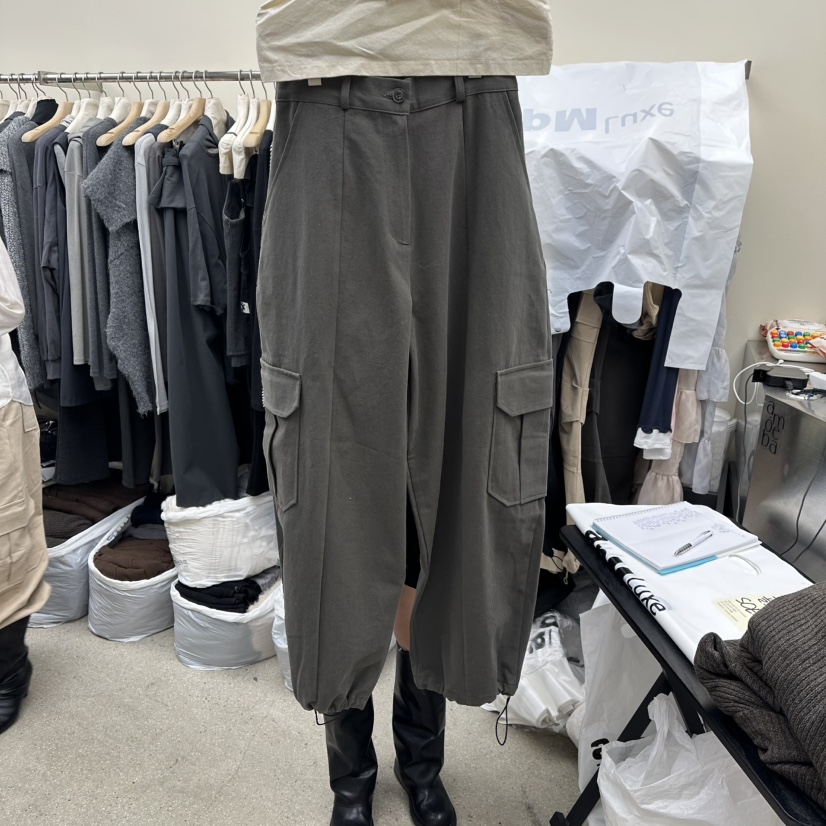 AMOEBA東大門直郵女裝新品真品人氣職業休閑熱賣休閑褲春款AMOEBA休閑褲圖色1