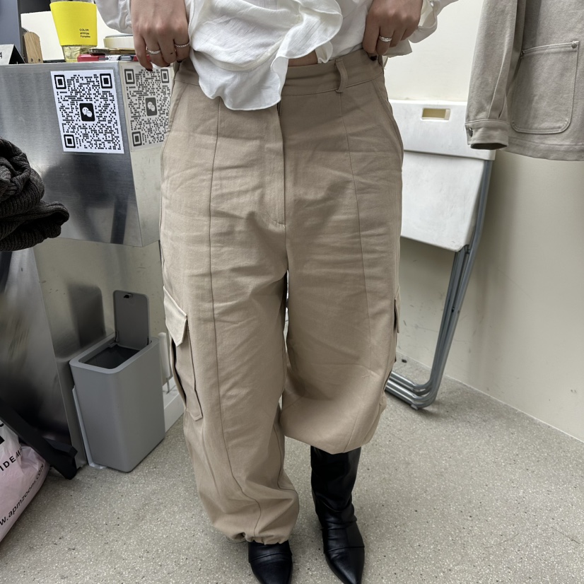 AMOEBA東大門直郵女裝新品真品人氣職業休閑熱賣休閑褲春款AMOEBA休閑褲圖色2