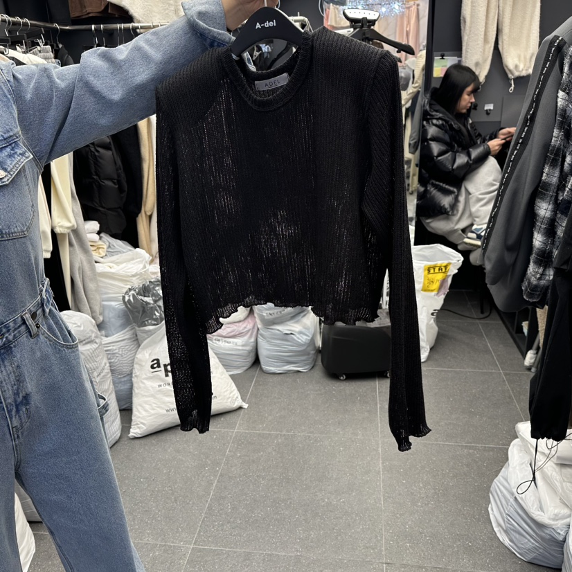 A-DEL東大門直郵女裝新品熱賣時尚職業26春夏長袖T恤春款A-DEL長袖T恤圖色3