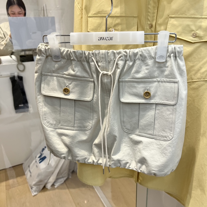 RUMIRU/AWEAR韓國代購女士新款真品職業休閑時尚26春夏裙褲awear/RUMIRU裙褲圖色1