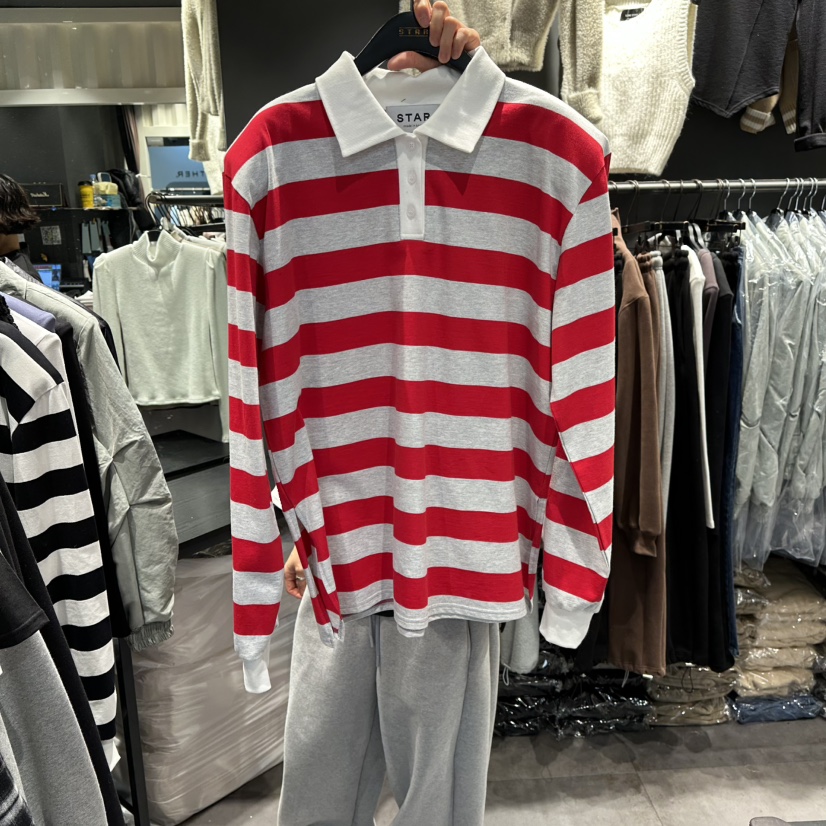 STAR-L東大門代購女士新品推薦熱賣休閑26春夏長袖T恤春款STAR-L長袖T恤圖色2