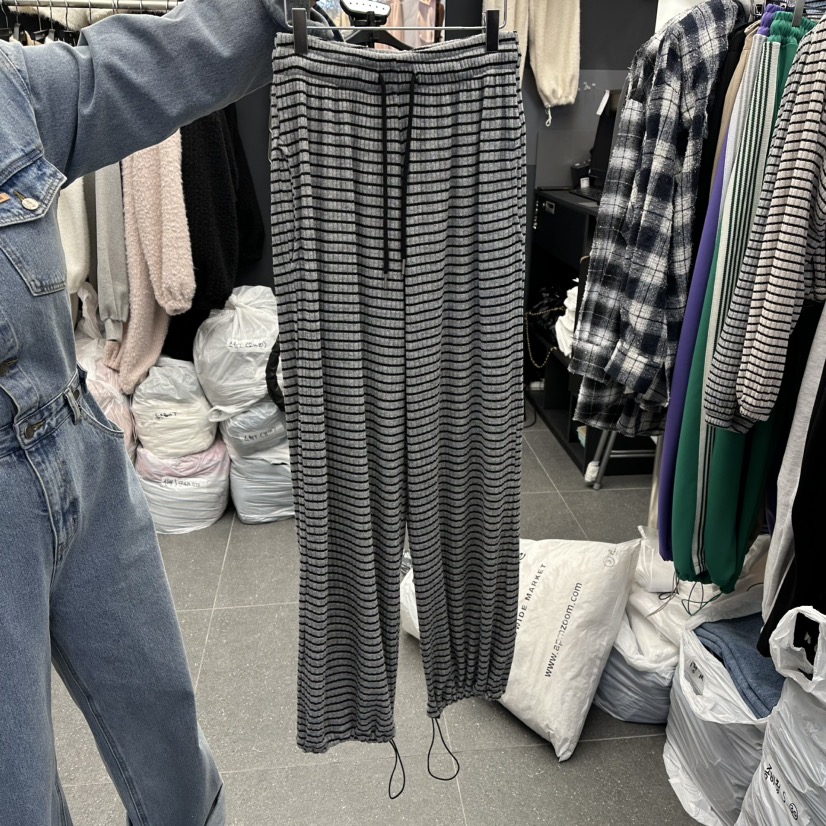 A-DEL韓國代購女裝新品人氣休閑真品職業推薦休閑褲春款A-DEL休閑褲圖色2