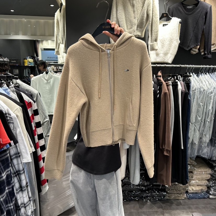 STAR-L東大門實拍女裝新款時尚推薦熱賣衛衣連帽針織衫春款STAR-L衛衣圖色2
