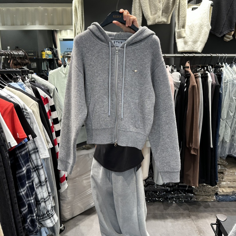 STAR-L東大門實拍女裝新款時尚推薦熱賣衛衣連帽針織衫春款STAR-L衛衣圖色3