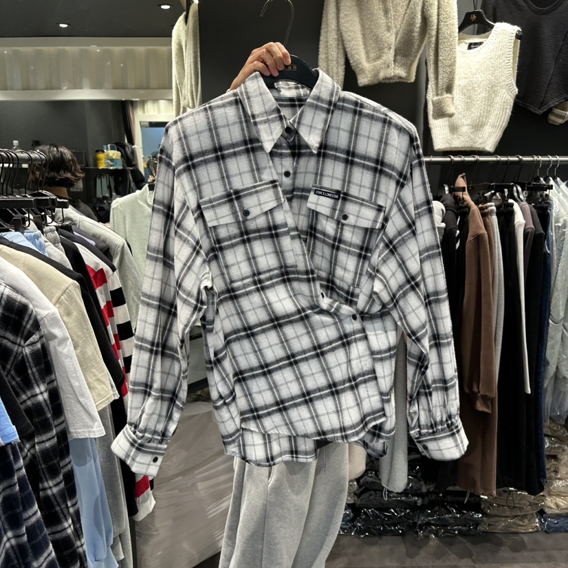 STAR-L東大門直郵女士新品熱賣26春夏時尚襯衫蕾絲衫春款STAR-L襯衫/蕾絲衫圖色2