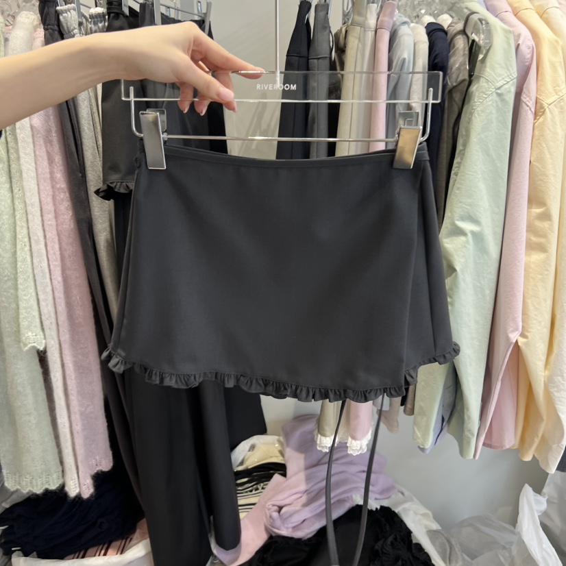 RIVEROOM東大門直郵女士新品26春夏職業熱賣推薦休閑短裙RIVEROOM短裙圖色1