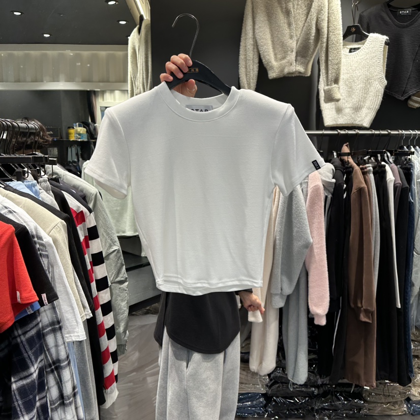 STAR-L東大門代購女裝新款休閑26春夏職業時尚推薦T恤春款STAR-LT恤圖色1