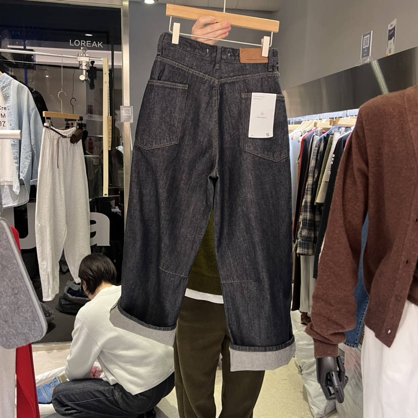 BANY ANCO東大門直郵女裝新品熱賣推薦牛仔褲不褪色口袋BANY ANCO牛仔褲