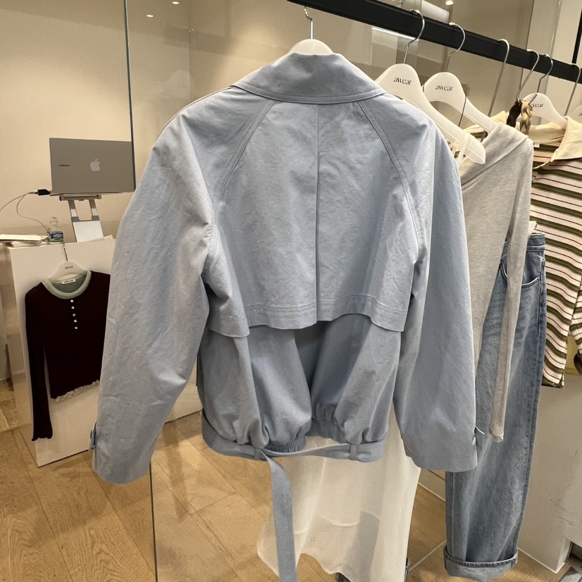 RUMIRU/AWEAR韓國直郵女裝新品時尚休閑推薦熱賣26春夏夾克awear/RUMIRU夾克