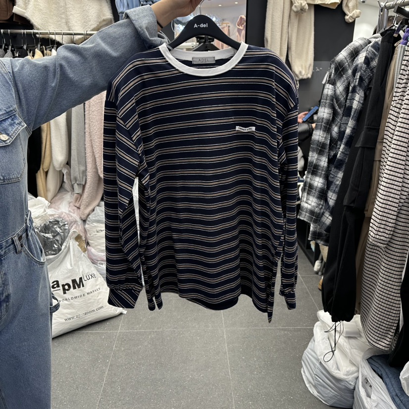 A-DEL韓國直郵女士新款時尚職業熱賣推薦26春夏長袖T恤春款A-DEL長袖T恤圖色3