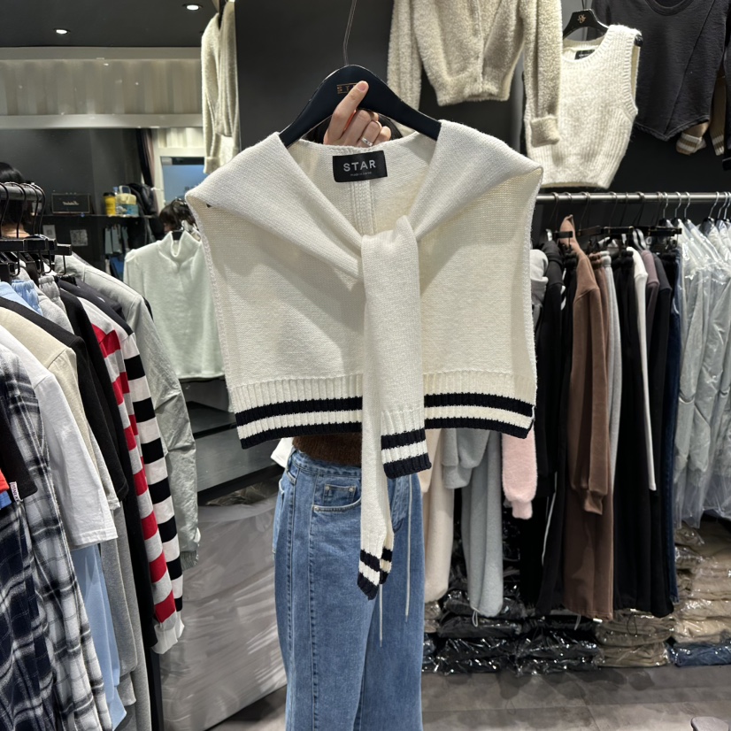 STAR-L東大門代購女裝新款人氣時尚26春夏圍巾披肩披肩春款STAR-L圍巾/披肩圖色1