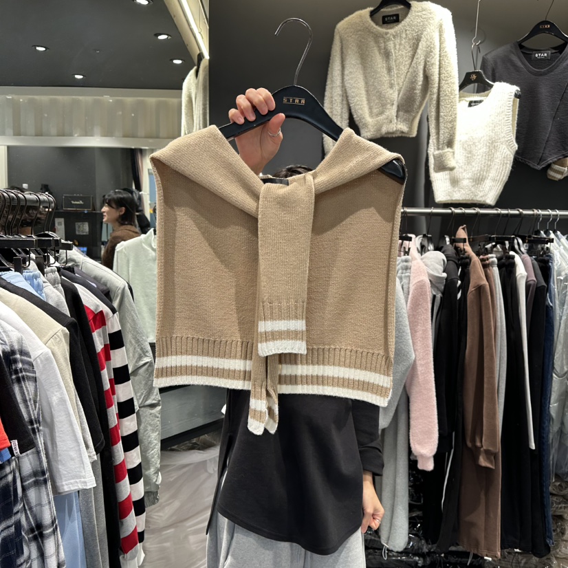 STAR-L東大門代購女裝新款人氣時尚26春夏圍巾披肩披肩春款STAR-L圍巾/披肩圖色2