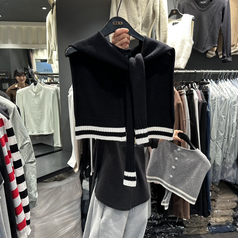 STAR-L東大門代購女裝新款人氣時尚26春夏圍巾披肩披肩春款STAR-L圍巾/披肩圖色4