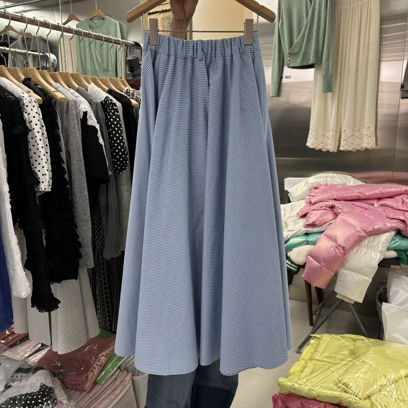 CORNER韓國直郵女士新款時尚人氣26春夏休閑推薦長裙春款CORNER.302長裙