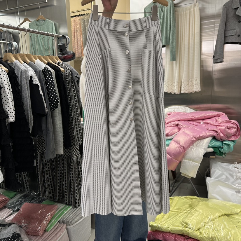 CORNER韓國直郵女士新款時尚人氣26春夏休閑推薦長裙春款CORNER.302長裙圖色1