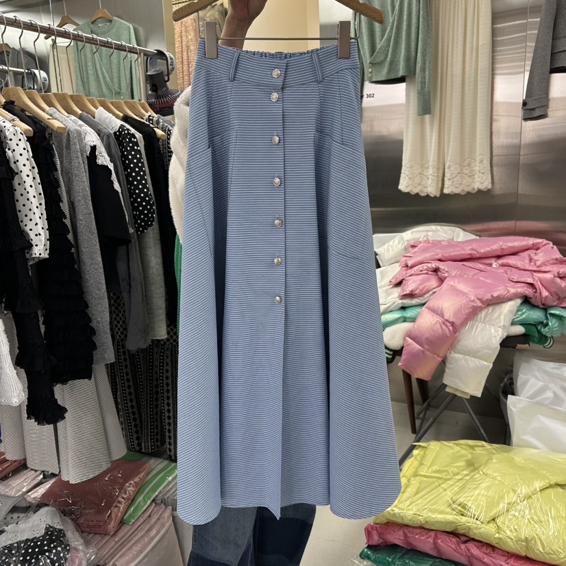 CORNER韓國直郵女士新款時尚人氣26春夏休閑推薦長裙春款CORNER.302長裙圖色2