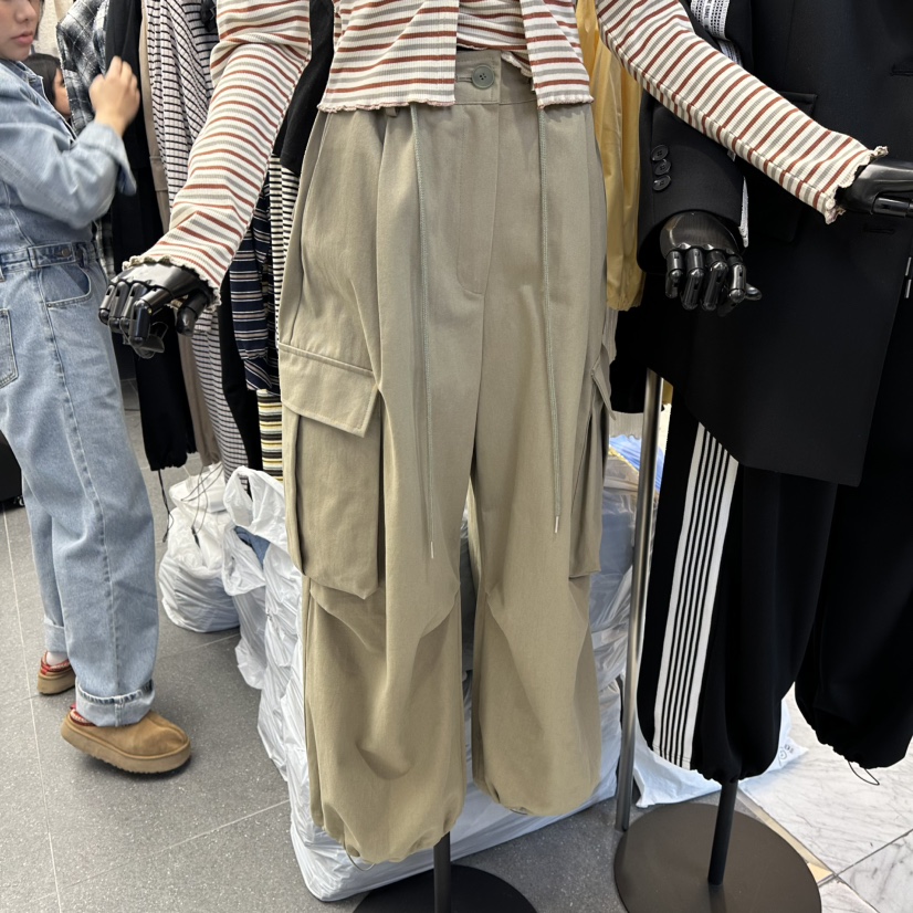 A-DEL東大門實拍女士新款職業熱賣26春夏休閑休閑褲春款A-DEL休閑褲圖色2