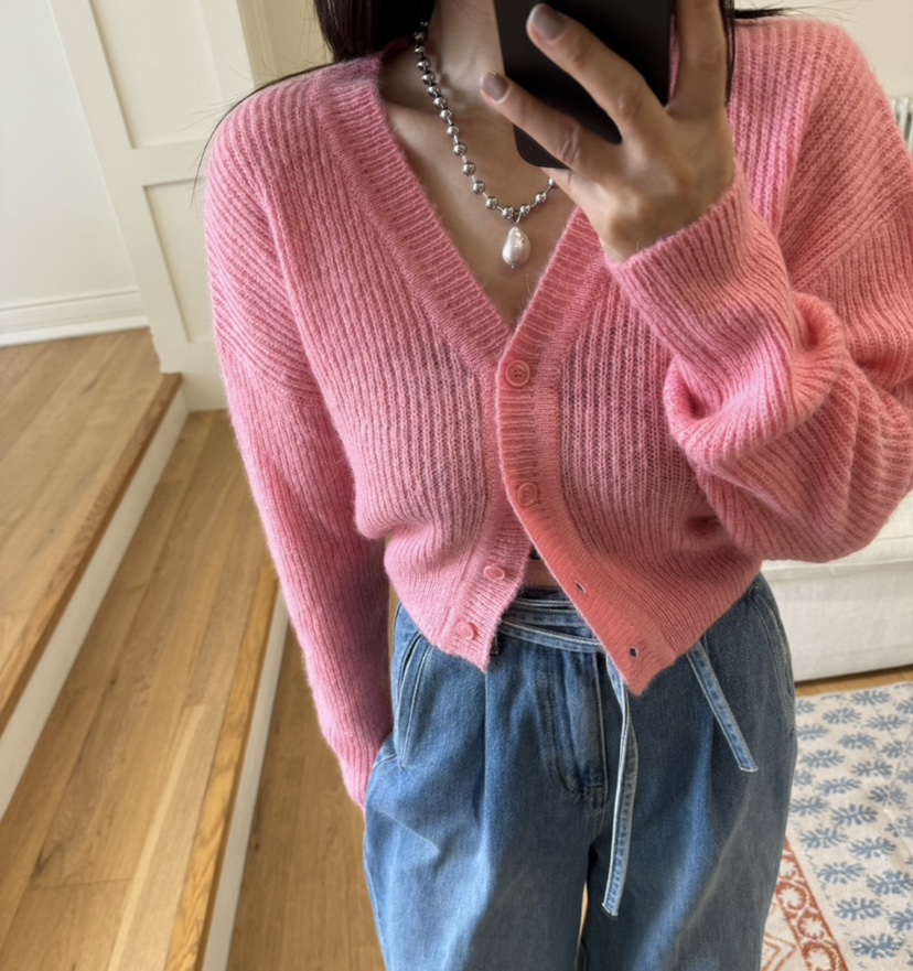 RIAH韓國直郵女裝新品時尚26春夏休閑推薦人氣職業針織衫RIAH針織衫