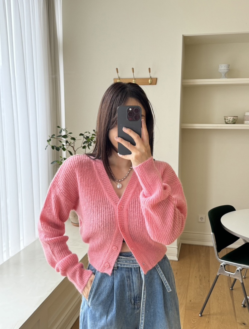 RIAH韓國直郵女裝新品時尚26春夏休閑推薦人氣職業針織衫RIAH針織衫