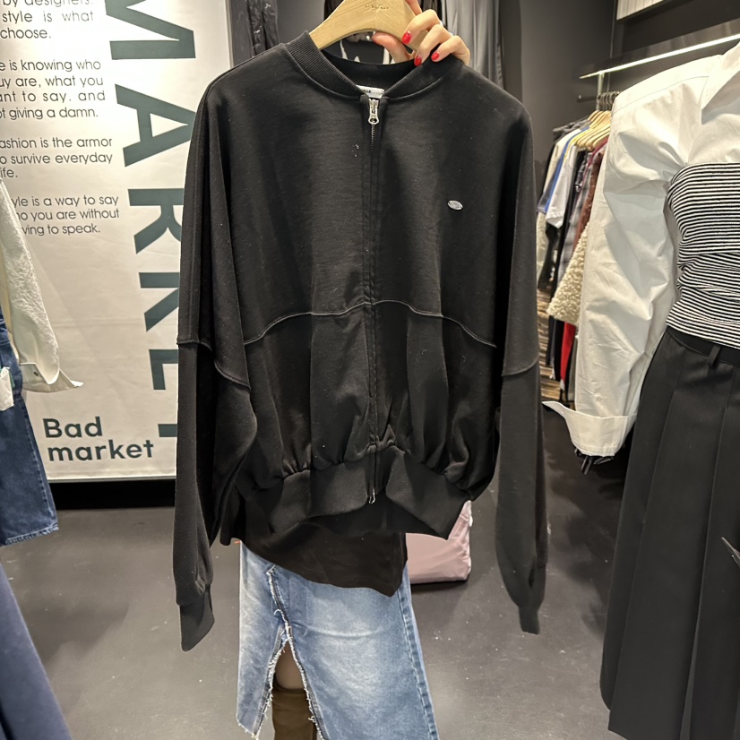 EL BOSQUE東大門代購女士新品休閑熱賣26春夏衛衣拉鏈春款EL BOSQUE衛衣圖色3