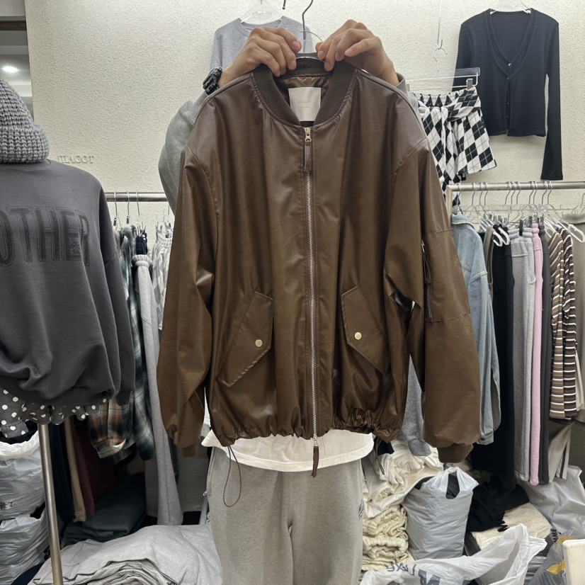 MAGOT韓國代購女士新款職業人氣時尚休閑熱賣真品夾克春款IIIΛGOT/MAGOT夾克圖色1