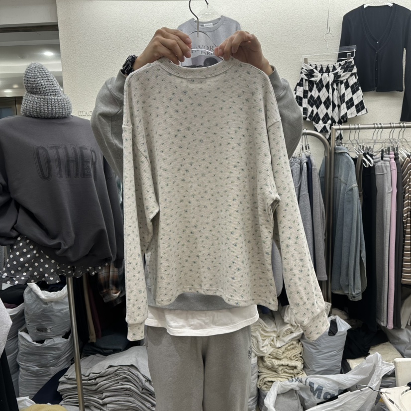 MAGOT東大門實拍女士新品時尚休閑26春夏推薦長袖T恤春款IIIΛGOT/MAGOT長袖T恤