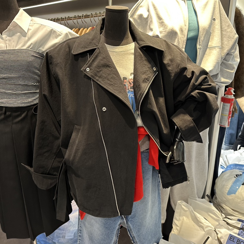 EL BOSQUE韓國直郵女裝新品真品職業推薦夾克含腰帶春款EL BOSQUE夾克圖色2