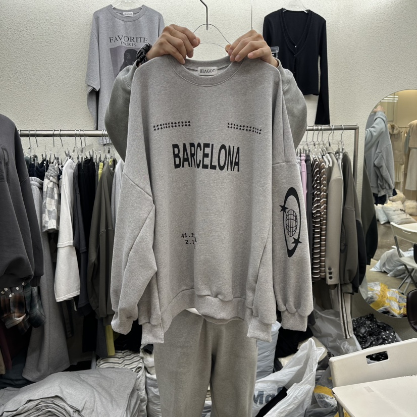 MAGOT韓國直郵女士新品職業人氣時尚休閑熱賣真品衛衣春款IIIΛGOT/MAGOT衛衣圖色1