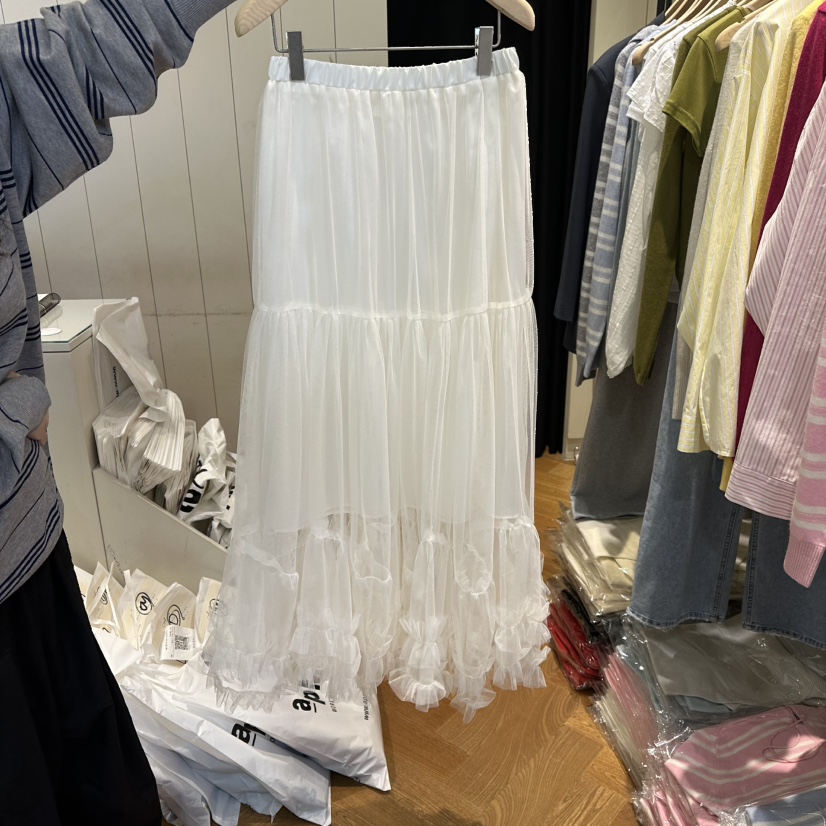 ARC東大門直郵女士新款26春夏熱賣真品推薦休閑時尚長裙春款ARC EN CIEL長裙圖色1