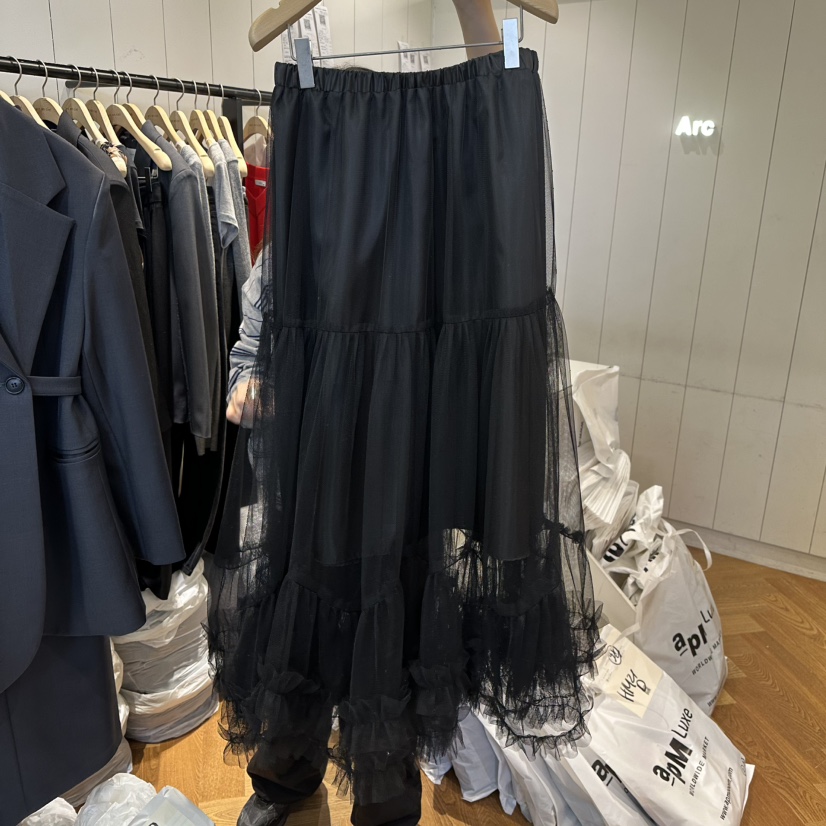 ARC東大門直郵女士新款26春夏熱賣真品推薦休閑時尚長裙春款ARC EN CIEL長裙圖色2