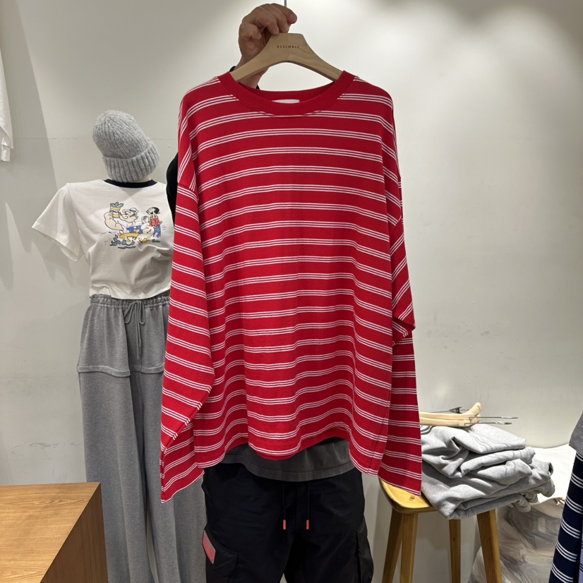 ASSEMBLY韓國代購女裝新品推薦職業26春夏休閑長袖T恤春款ASSEMBLY長袖T恤圖色2