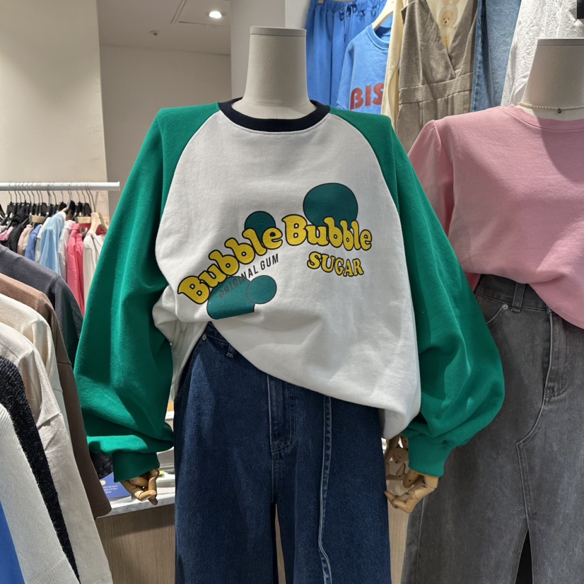 DELLING東大門實拍女裝新款26春夏職業真品熱賣人氣衛衣春款DELLING衛衣圖色2