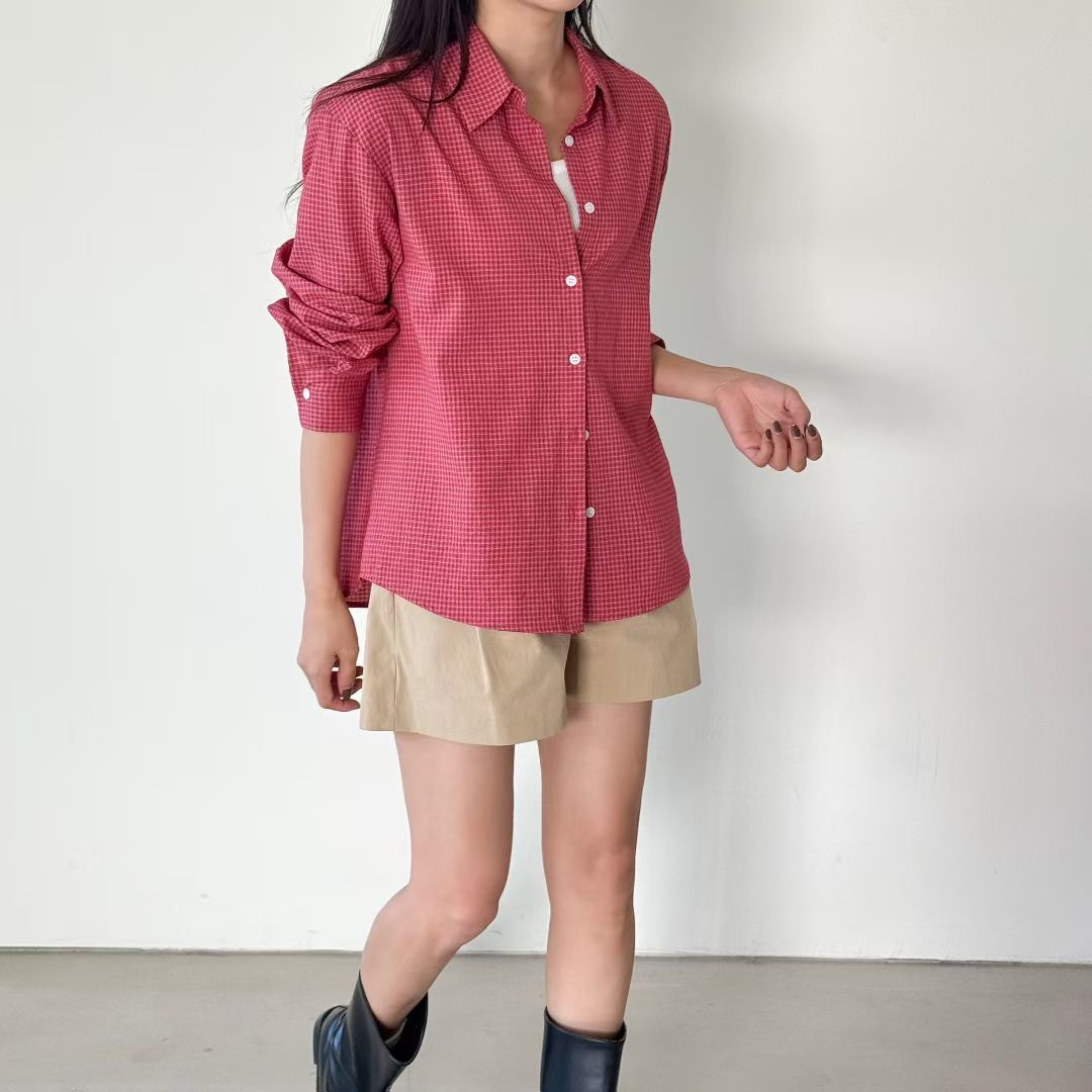 VERY GOOD東大門實拍女裝新款時尚休閑襯衫蕾絲衫不含披肩VERY GOOD襯衫/蕾絲衫圖色1