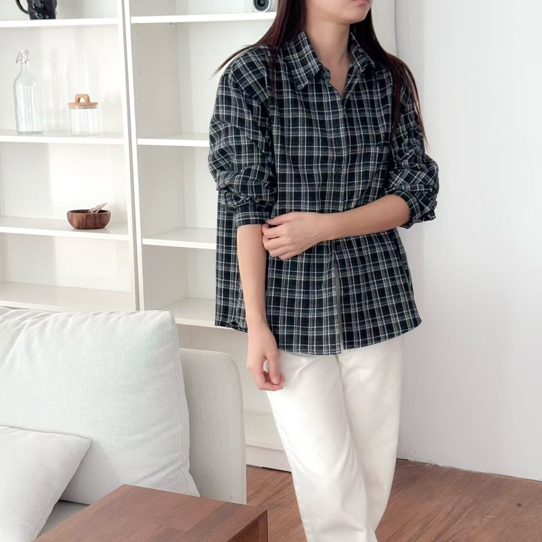 VERY GOOD東大門代購女裝新款人氣26春夏熱賣襯衫蕾絲衫VERY GOOD襯衫/蕾絲衫圖色3