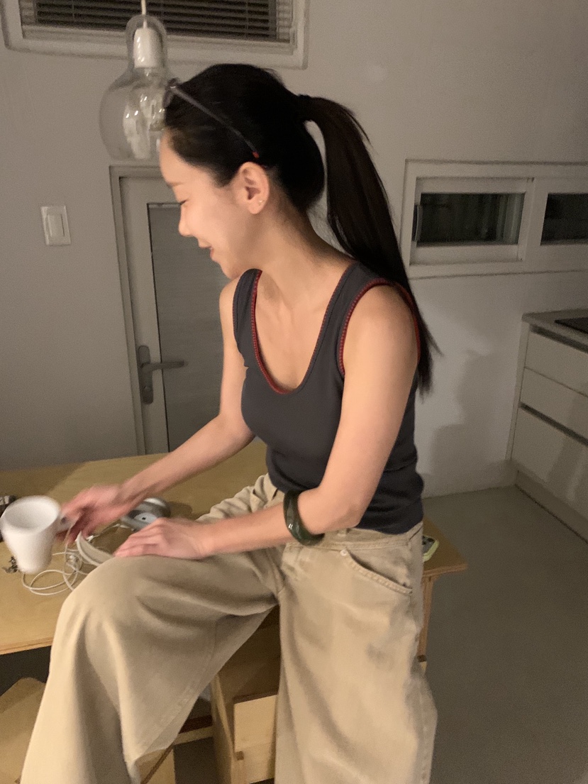 SUNDER MARKET韓國直郵女士新款26春夏時尚職業吊帶背心SUNDER MARKET吊帶/背心