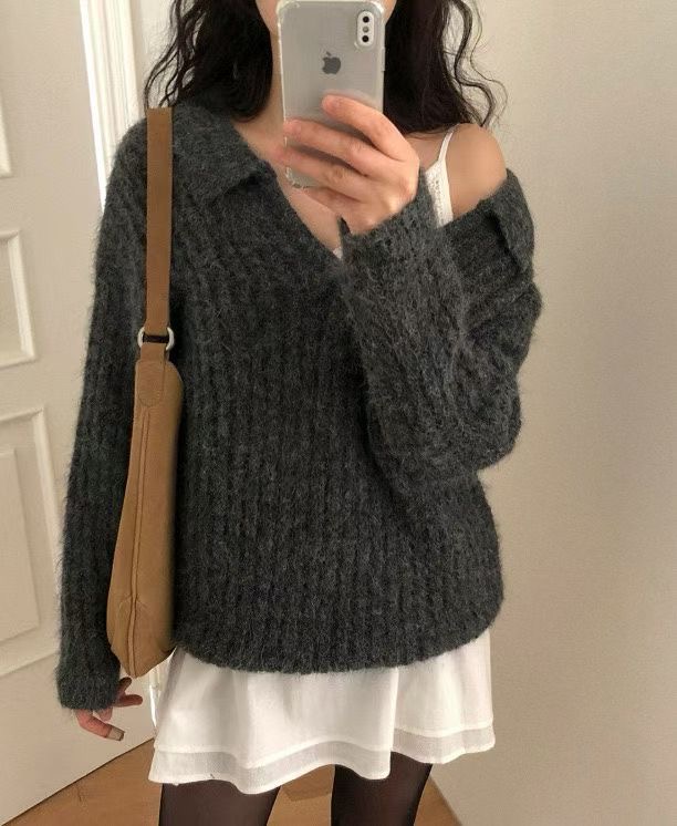 THE ZOA東大門實拍女士新款推薦26春夏人氣時尚毛衣羊毛THE ZOA毛衣