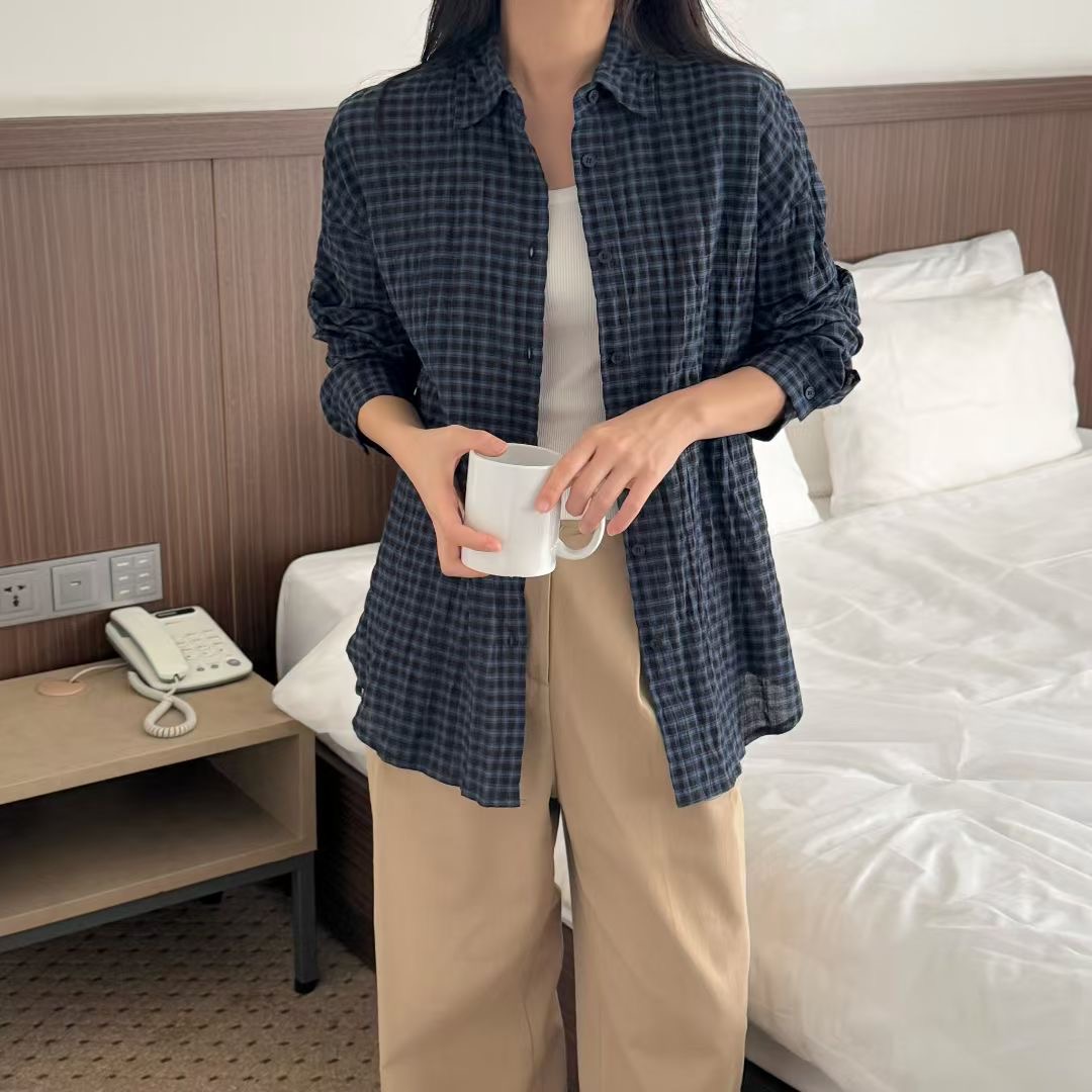 VERY GOOD東大門實拍女裝新款熱賣人氣26春夏襯衫蕾絲衫VERY GOOD襯衫/蕾絲衫圖色2