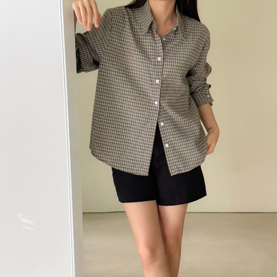 VERY GOOD東大門直郵女士新款時尚人氣襯衫蕾絲衫不含披肩VERY GOOD襯衫/蕾絲衫圖色2